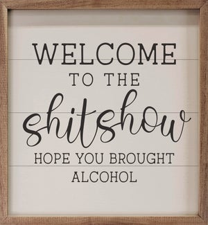 Welcome To The Shitshow White